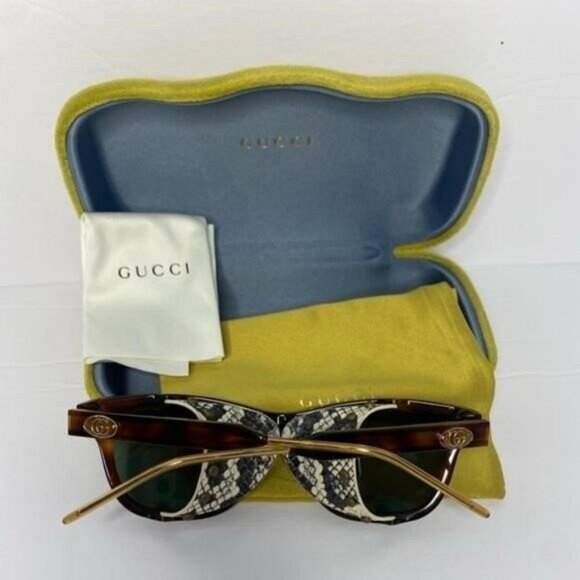 New Auth - GG0671S Sunglasses by Gucci™ Shape: Rectangle, Material: Acetate, - Picture 12 of 12